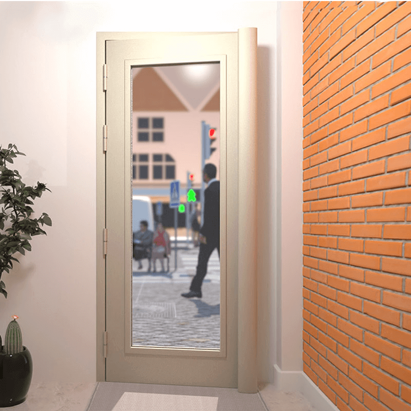 porte immeuble pour usage fréquent