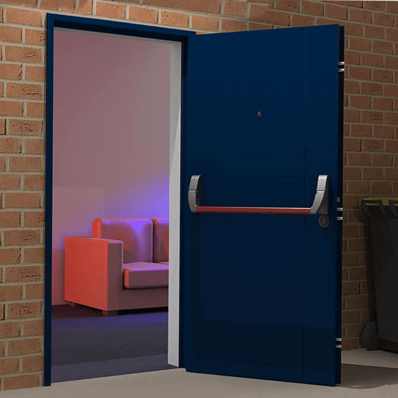 porte blindée anti panique pour locaux et commerces