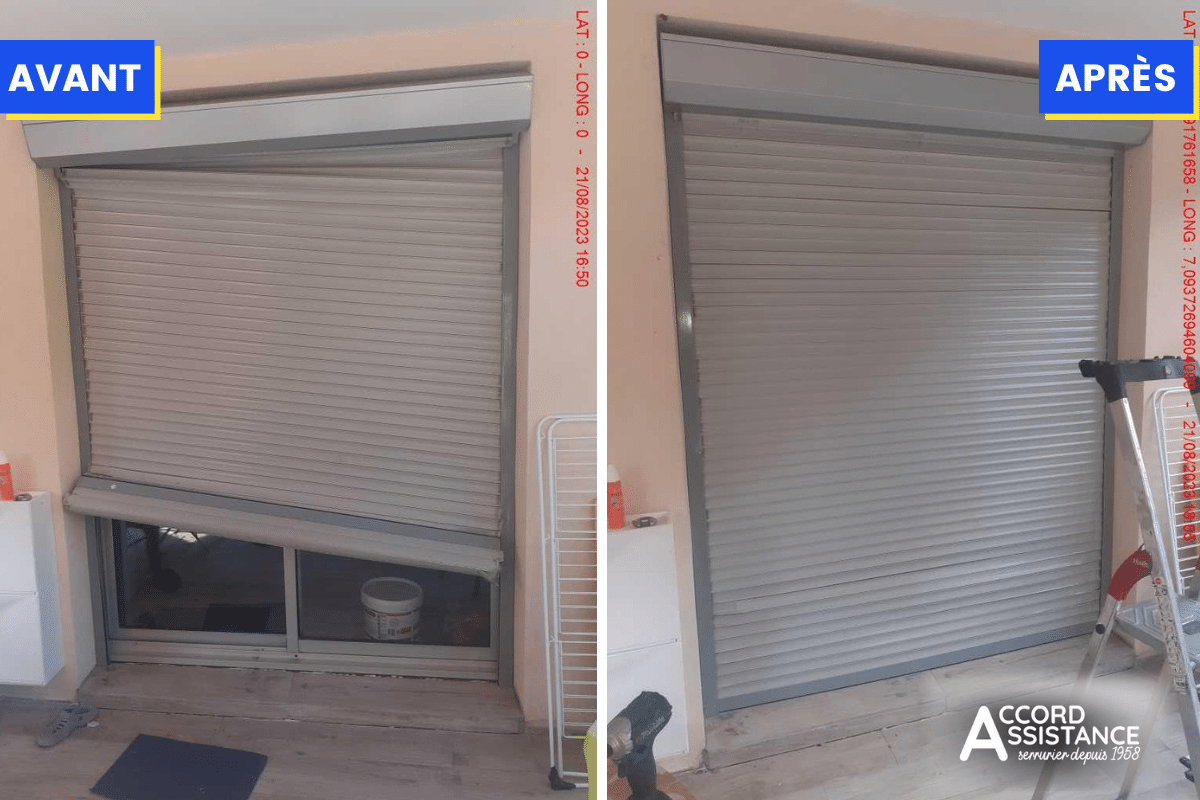 réparation volet monobloc