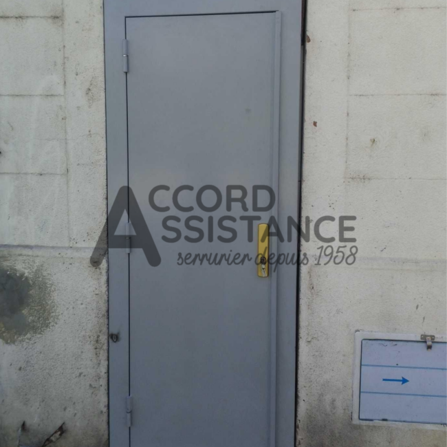 installation porte anti squat par un serrurier
