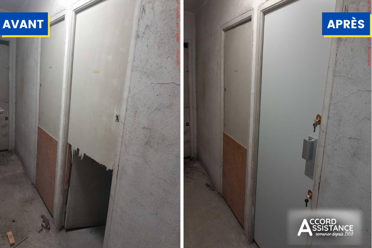 serrurier salon-de-provence pour un remplacemnt de porte en bois